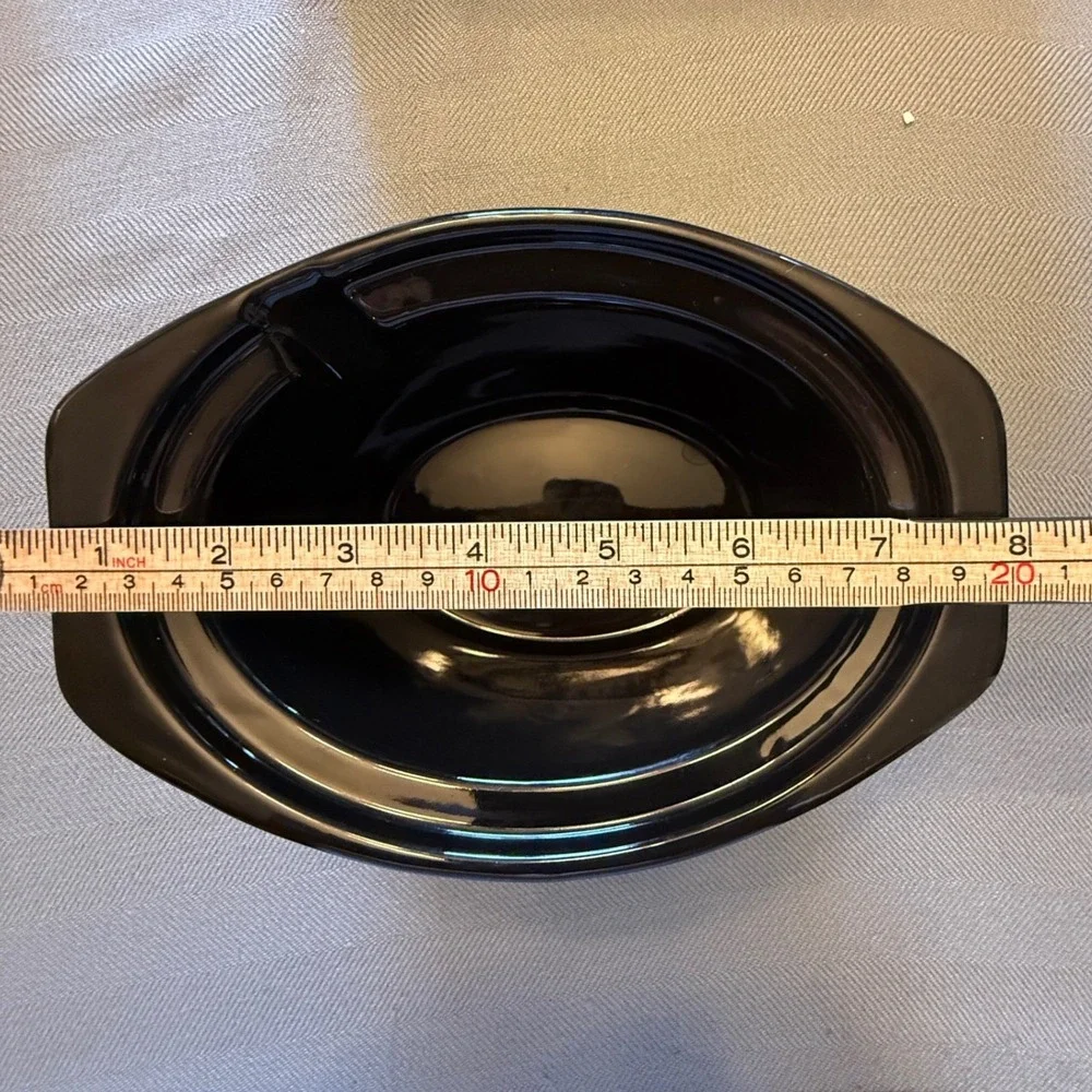 Crock-Pot Hook Up Connectable Entertaining System Double 1 Qt Slow Cooker Black